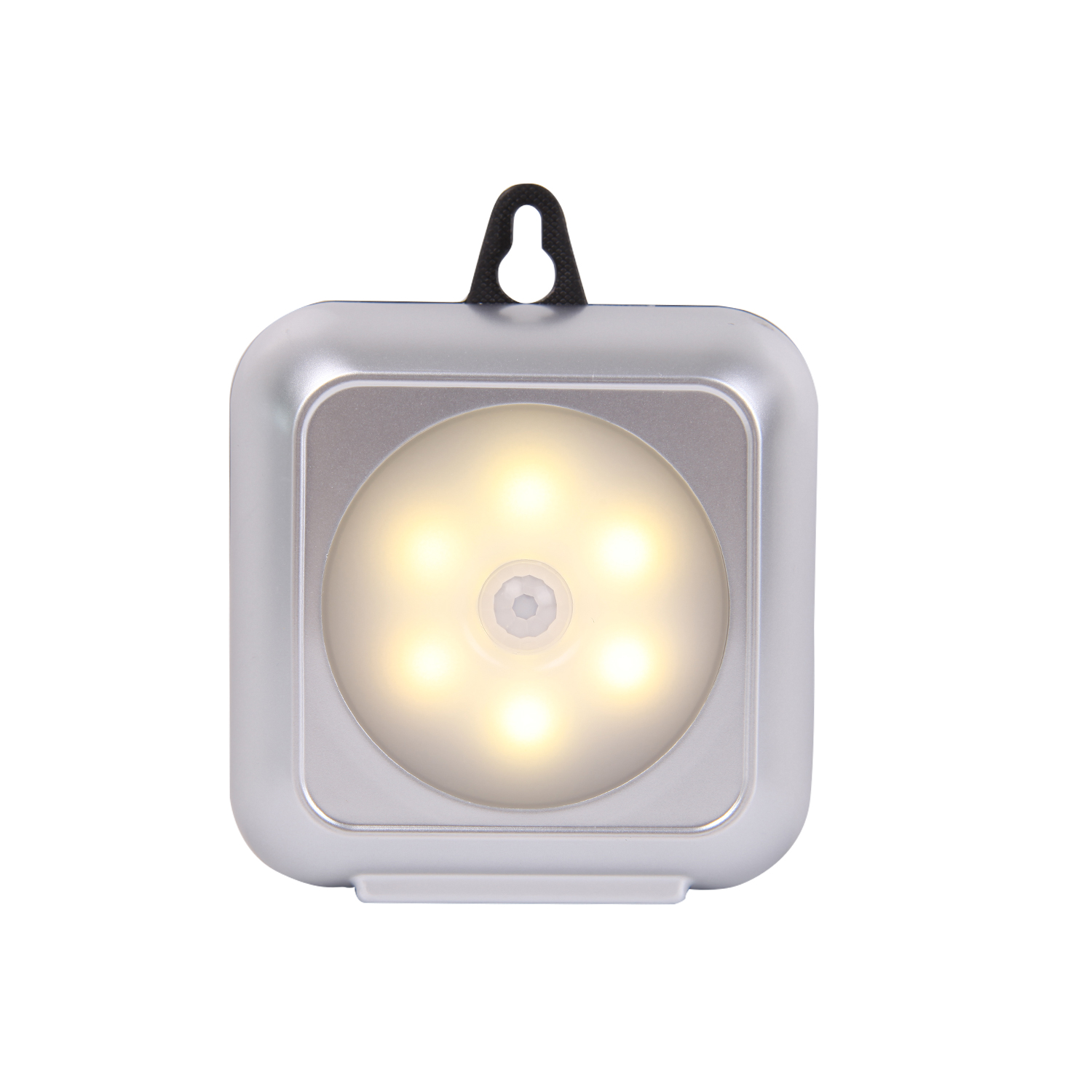 1 Đèn Led 6 Bóng Cảm Biến Chuyển Động Chạy Bằng Pin Gắn Tủ Chén / Cầu Thang / Tủ Bếp