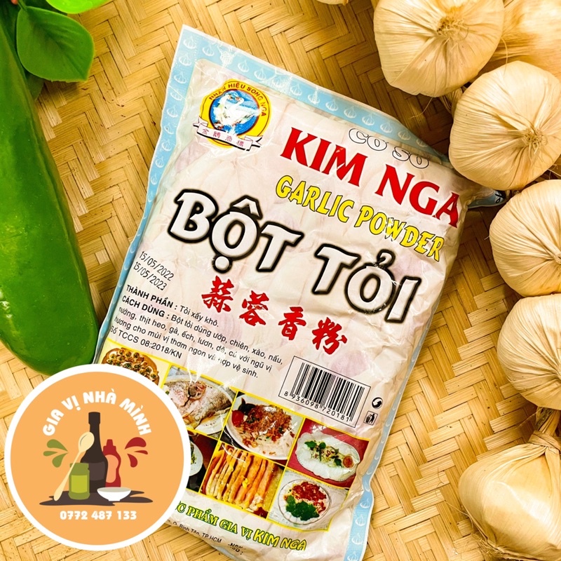 BỘT TỎI KIM NGA GÓI- TRỌNG LƯỢNG 100GR-500GR