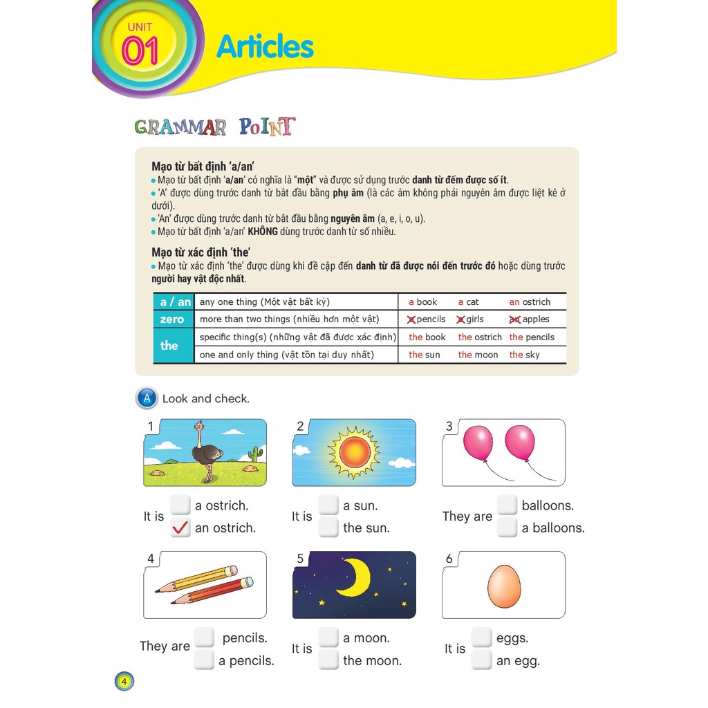 Sách Aha Grammar - Bài Tập Bổ Trợ Toàn Diện Ngữ Pháp Tiếng Anh Lớp 5 Theo Chủ Đề