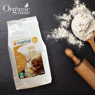 BỘT MÌ HỮU CƠ MARKAL 1KG LÀM BÁNH MÌ, BÁNH NGỌT, MÓN PHỤ ĂN DẶM - DATE T4/2022