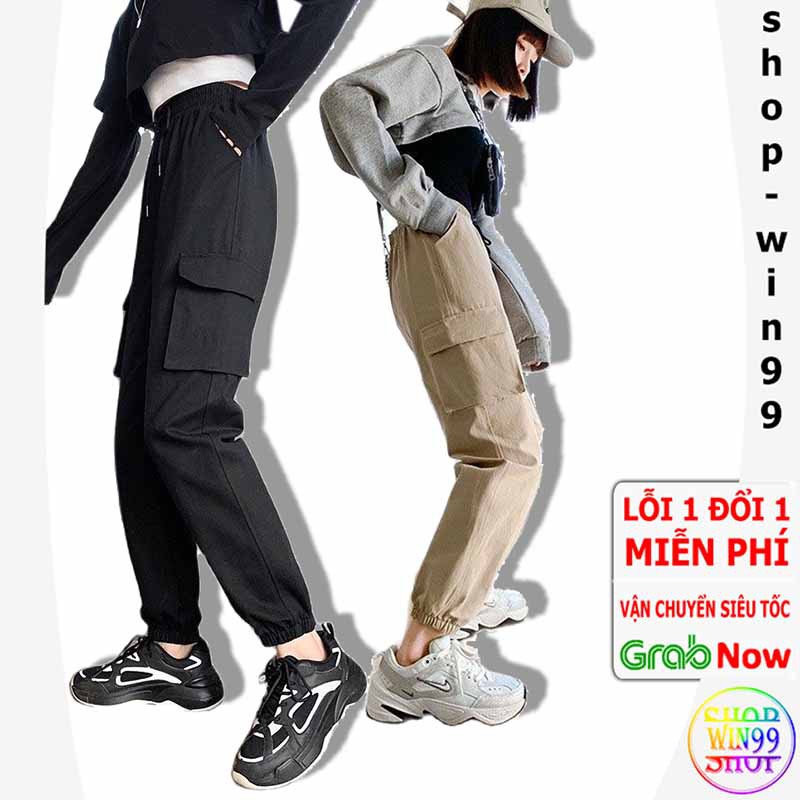 Quần jogger kaki nam túi hộp thời trang hot trend nhiều màu vải thoải mái êm