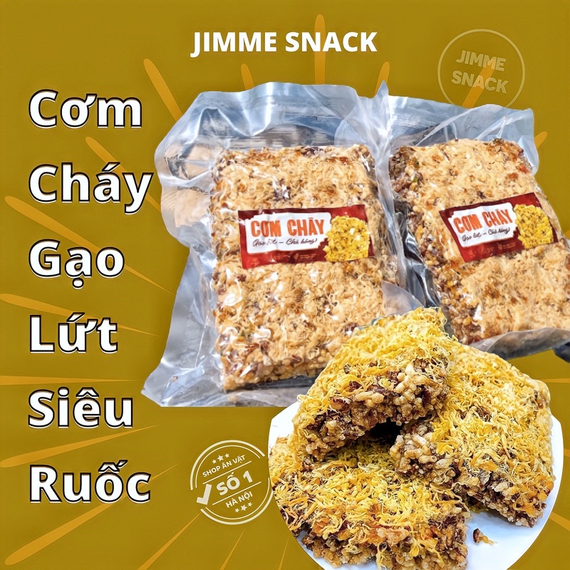 Cơm Cháy Gạo Lứt chà Bông siêu ruốc, ăn đẫm vị tốt cho sức khoẻ. Bà bầu hay trẻ em đều ghiền, ăn hoài không chán
