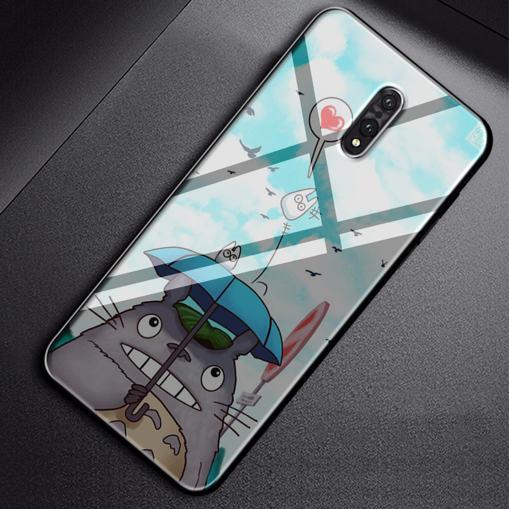 Q107 Totoro Realme 3 Pro 5 Pro C3 6i 6 Q X2 XT Tempered glass Soft Case | BigBuy360 - bigbuy360.vn