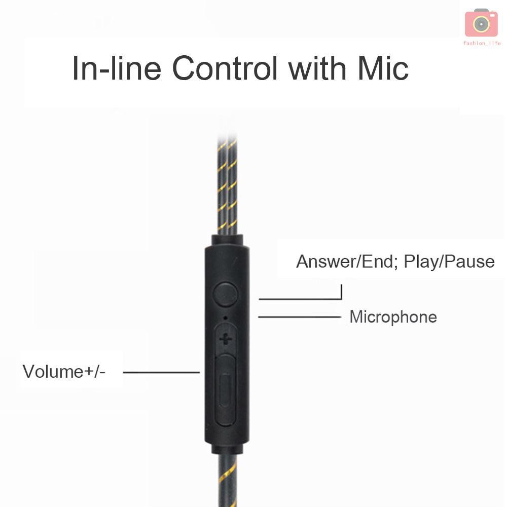 Tai nghe nhét tai 3.5mm có mic chất lượng cao