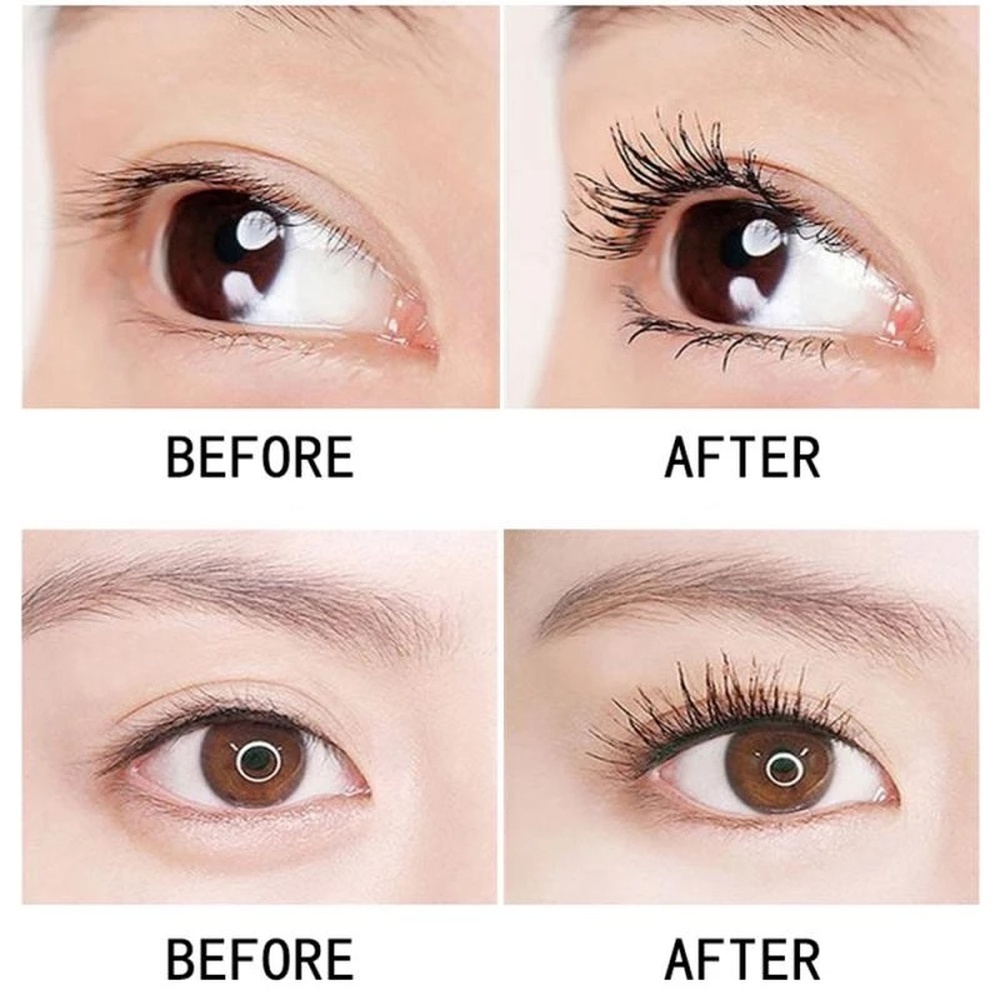 Mascara Sợi Tơ Uốn Cong Làm Dày Lông Mi Kháng Nước Lâu Trôi Không Dễ Nhòe