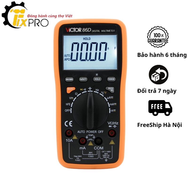 Đồng hồ cao cấp VICTOR 86D chất lượng cao.