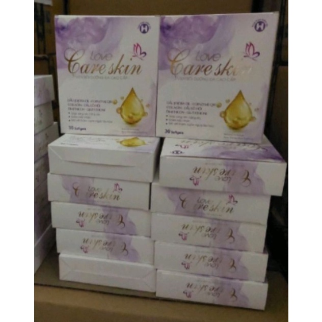 Viên bôi dưỡng da cấp ẩm cao cấp Love Care Skin 1 vỉ 5 viên