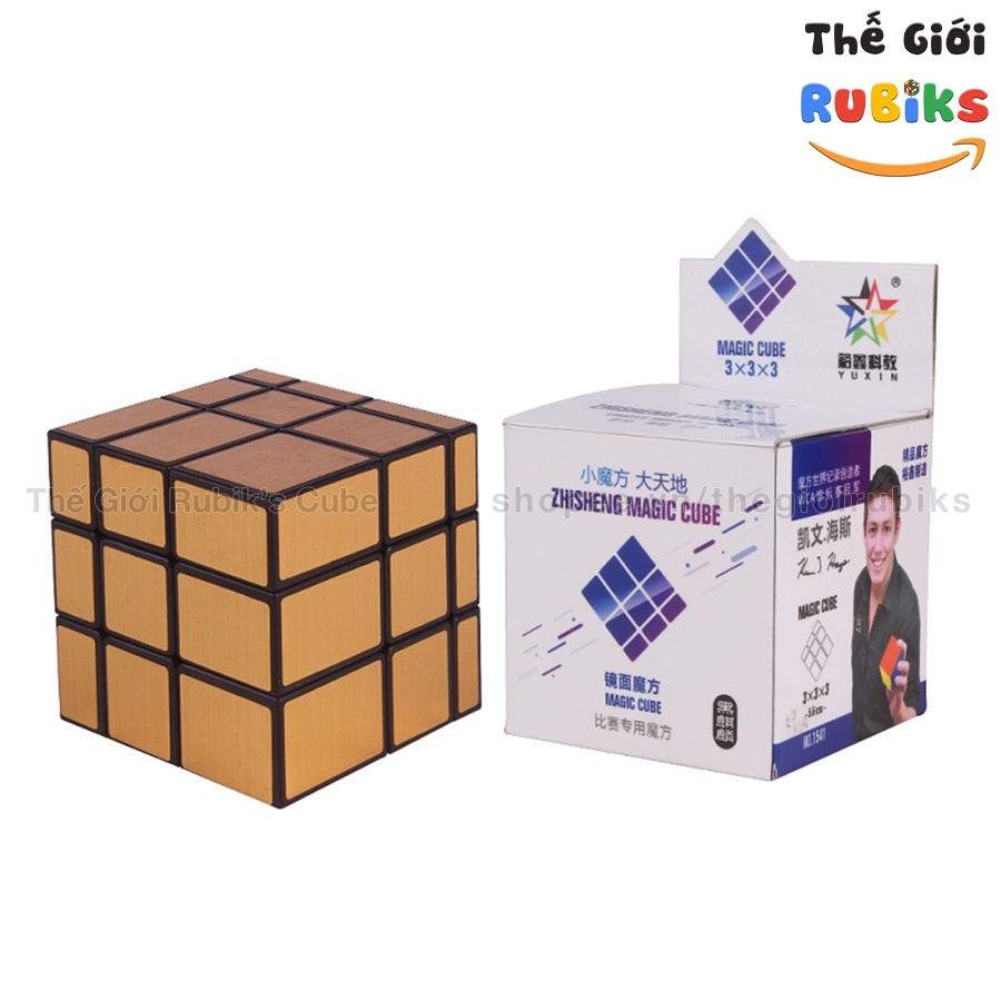 Rubik Gương Yuxin Black Kylin Mirror 3x3 Cube Biến Thể Rubic