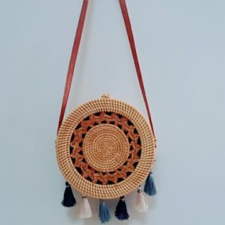 Túi mây tua rua size 20cm