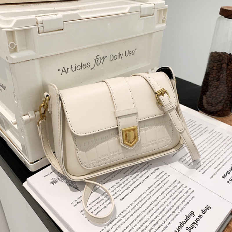 IELGY Túi Đeo Vai Thời Trang Hàn Quốc Họa Tiết Đá Dễ Phối Đồ Cho Nữ