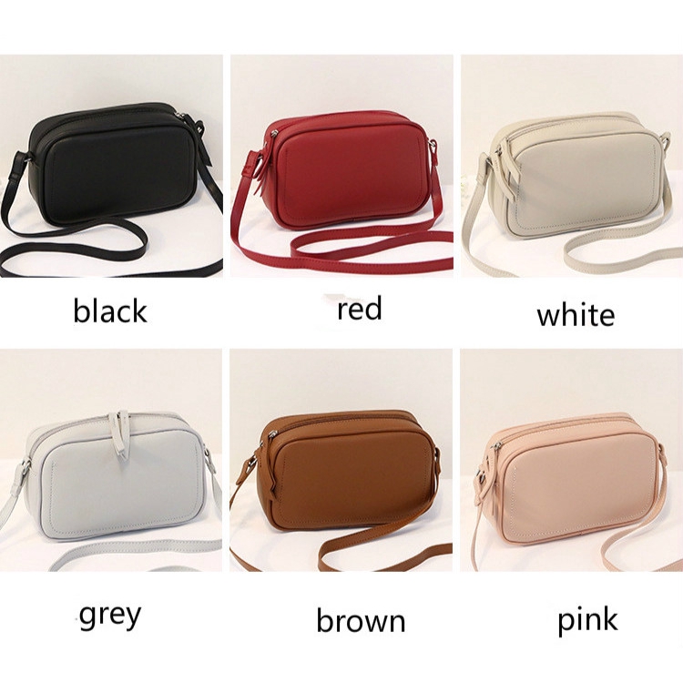 Versdo Women Long Clutches Large Capacity Portable Wallets Zipper Shoulder Bag Cross-strap