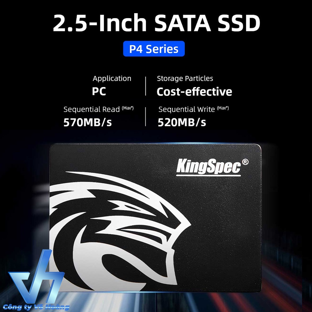 SSD KingSpec 120GB Sata3 - Giá tốt tốc độ cao - Bảo hành 3 năm