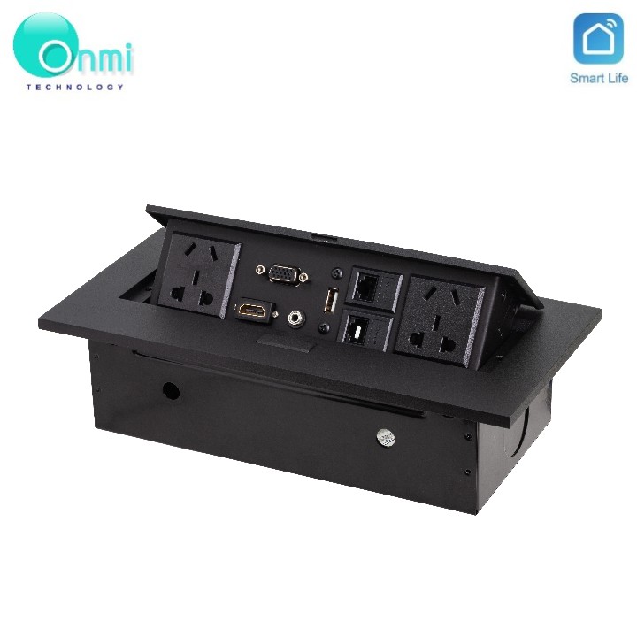 Bán sỉ- Hộp điện âm bàn đa năng  ổ cắm nhiều loại +  HDMI/VGA/LAN/USB/phone  chính hãng.