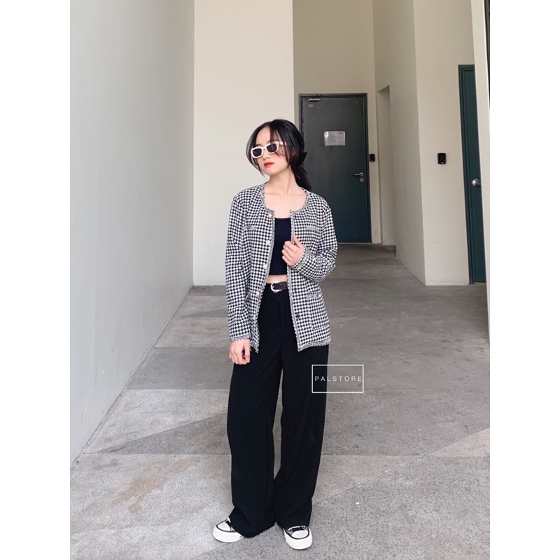 Áo khoác dạ + tặng Nơ cài áo + túi thơm | BigBuy360 - bigbuy360.vn