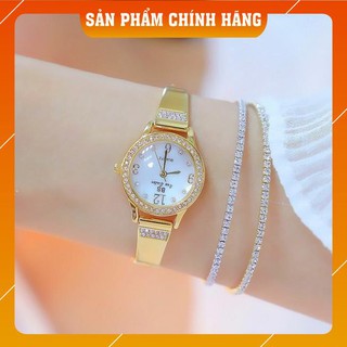Đồng hồ nữ Bee Sister 1351 hàng chính hãng dây kim loại lắc tay