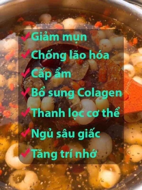 Nguyên liệu chè dưỡng nhan tự chọn 100gr