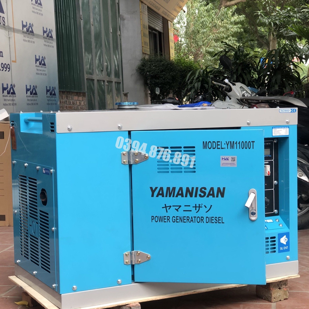 Máy Phát Điện Chạy Dầu 10KVA Yamanisan YM11000T/Y 1Pha