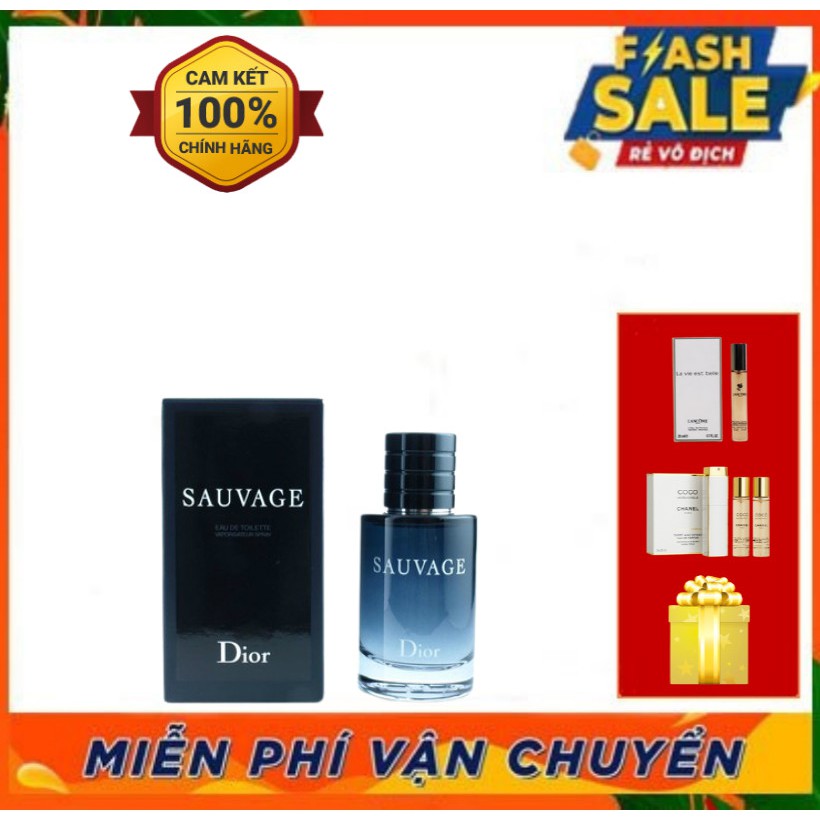 ~ 𝐍ướ𝐜 𝐇𝐨𝐚 𝐔𝐒𝐀 ~ Dior Nam Sauvage Parfum Nước Hoa mini Lưu Hương 10h