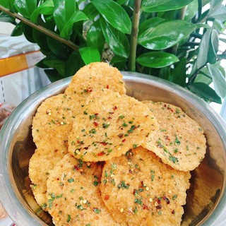Cơm cháy mắm hành, ăn vặt nguyễn phụng, giòn tan, 10 gói 900gr - 1kg