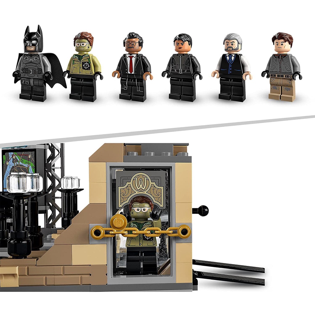 Đồ chơi LEGO Super Heroes - Battcave, Riddler mã 76183