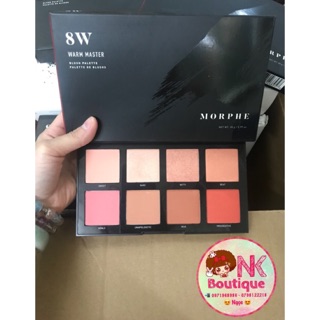 PHẤN MÁ MORPHE 8W WARM MASTER BLUSH PALETTE