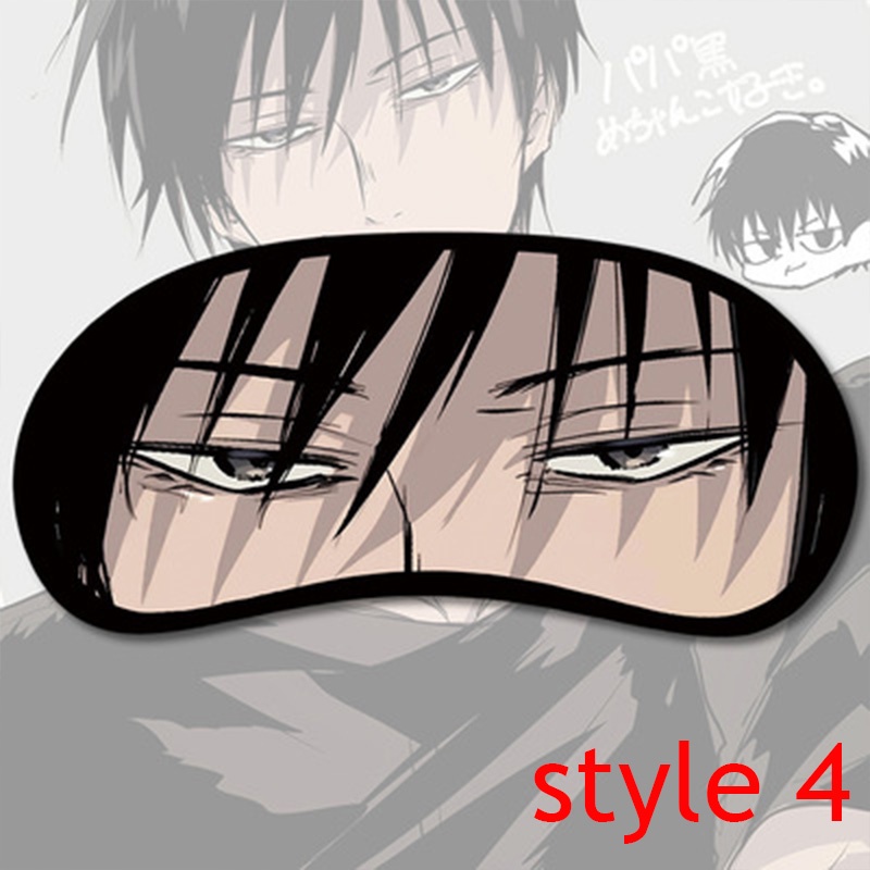 Miếng bịt mắt ngủ tự nhiên hình Anime Jujutsu Kaisen Gojo Satoru Itadori Yuji