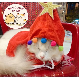 ÁO CHOÀNG NOEL CHO MÈO