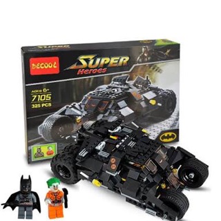 Decool7105 bat tumble xe ô tô Batman