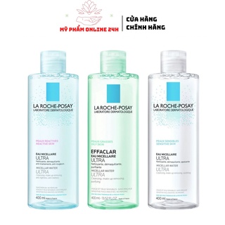 Nước tẩy trang La Roche-Posay Micellar Water 400ml sạch sâu cho da dầu mụn, da khô , da nhạy cảm - Mỹ Phẩm Online 24h