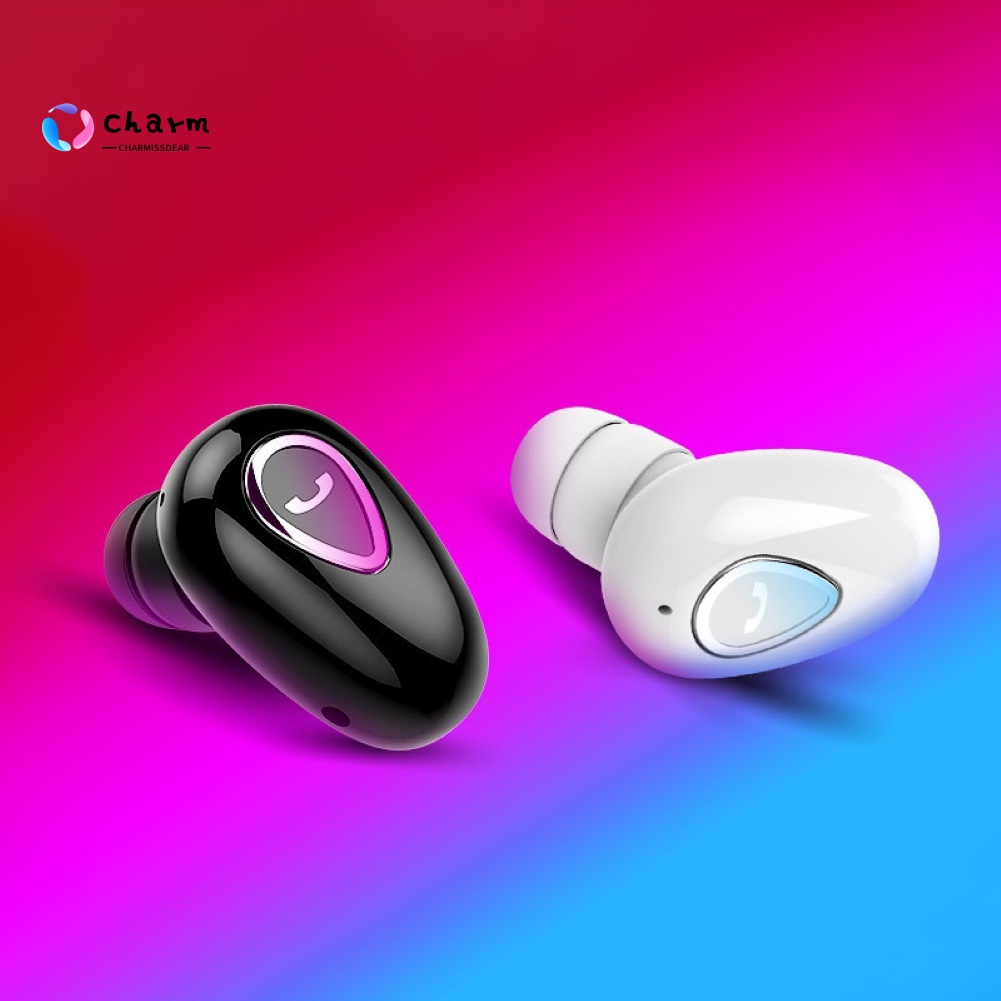 [CM] Stock 1Pc Mini In-ear Wireless Bluetooth Earphone Sports Stereo Headphone with Mic