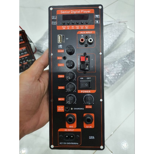 Mạch loa kéo công suất 60W - 100W HA8622 Loa kéo 2.5 tấc - 3 tấc Bluetooth Karaoke
