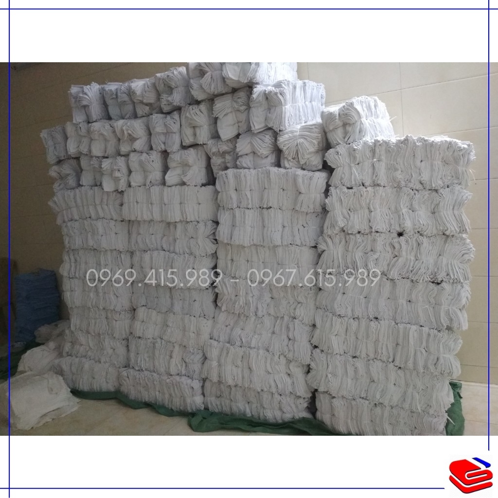 [Nhung bebu]  Khăn trắng nhỏ đa năng lau chùi mọi thứ, 100% cotton tự nhiên, bán rẻ xin đánh giá