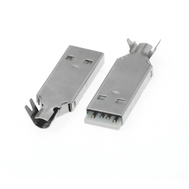 Đầu Jack USB 2.0 4Pin Đực 30V 1.5A