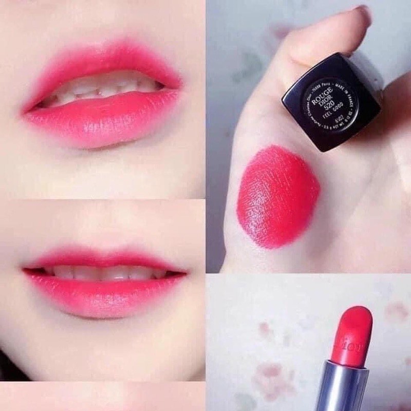 [Mã SKAMLTSM9 giảm 10% đơn 99K] Son mini Dior Rouge 520