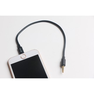 CÁP CHUYỂN ĐỔI 3.5MM TRS TO LIGHTNING BOYA BY-K1