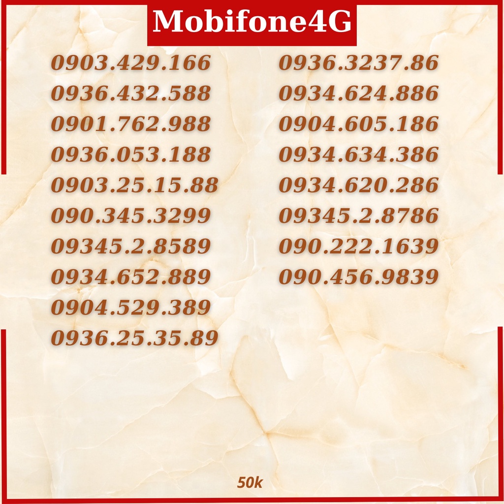 Sim mobifone 4G giá rẻ, số đẹp đăng ký gói cước vào mạng tỷ gb dùng không giới hạn dung lượng miễn phí