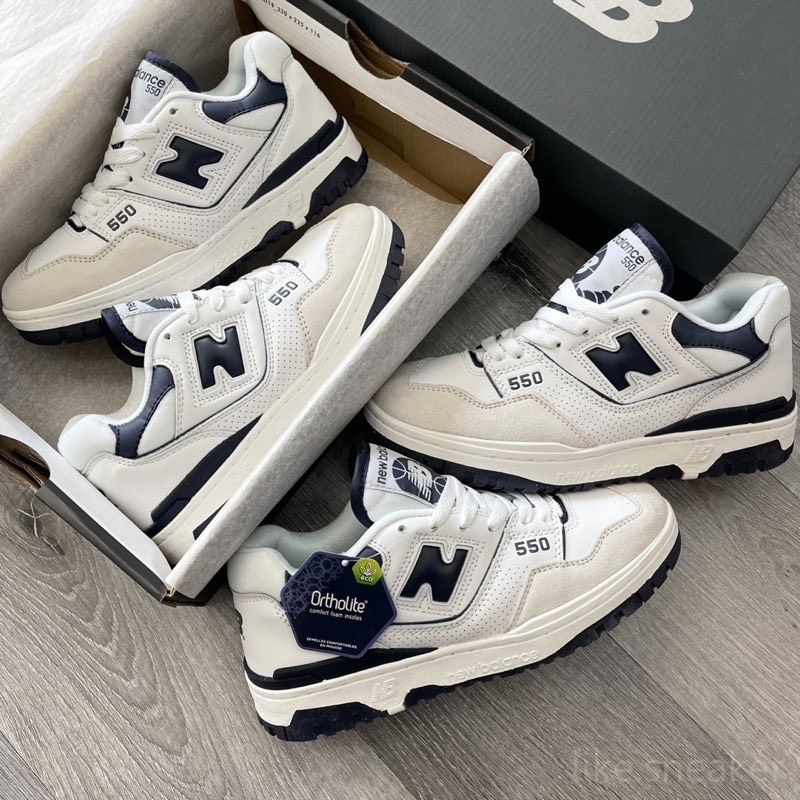 GIÀY THỂ THAO NB 550,GIÀY SNEAKER NAM NỮ CAO CẤP KÈM BOX BẢO VỆ