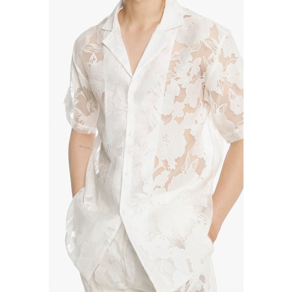 Quần Short Hoa Lưới