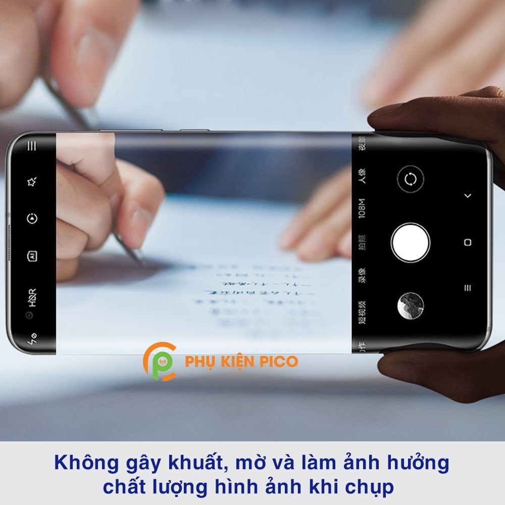 Dán camera Samsung S21 Plus khung kim loại bảo vệ an toàn camera sau - Ốp viền camera Samsung Galaxy S21 Plus