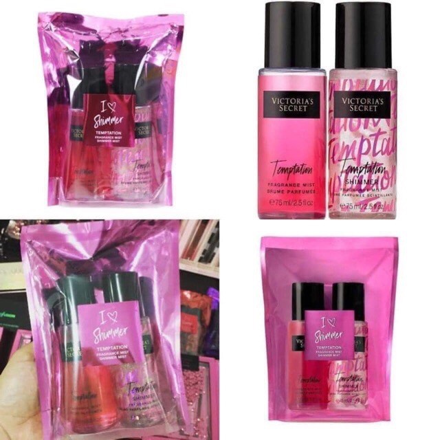 Cặp 2 chai Xịt thơm toàn thân Victoria's Secret 75ml Auth USA - Xịt thơm toàn thân