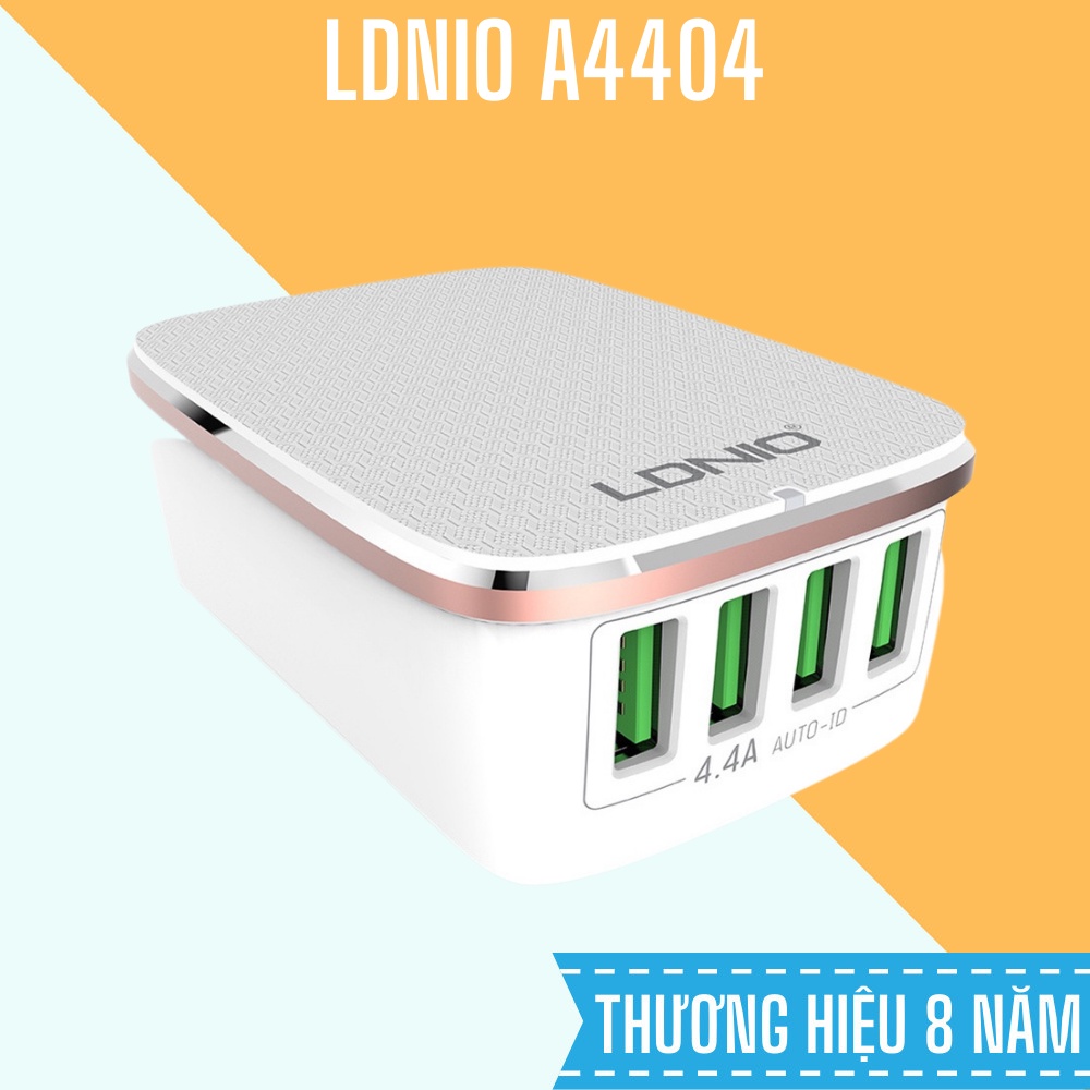 Sạc 4 cổng USB LDNIO A4404