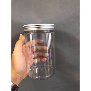 Hủ nhựa nắp nhôm cao cấp 800ml