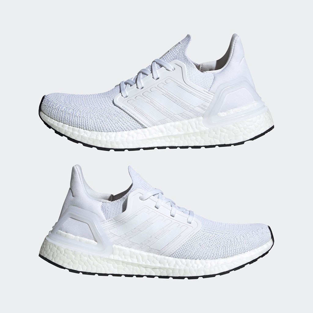 【Giày chạy thể thao】Giày Adidas Ultra Boost 20 thể thao nữ trắng EG0713 - Hàng Chính Hãng - Bounty S