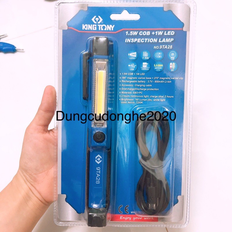 Đèn Led Sạc Kingtony 9TA28