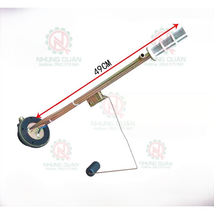 Phao Báo Dầu Diesen Lắp xe Hoàng Huy 8 tấn Ben. hàng chính hãng