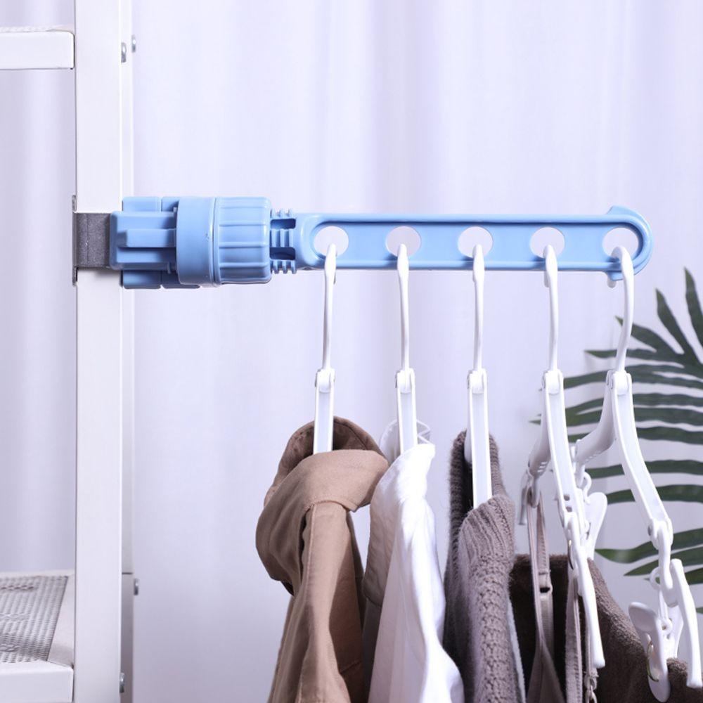 Thanh Trượt Treo Quần Áo 8 Lỗ Bằng Nhựa Tiện Dụng