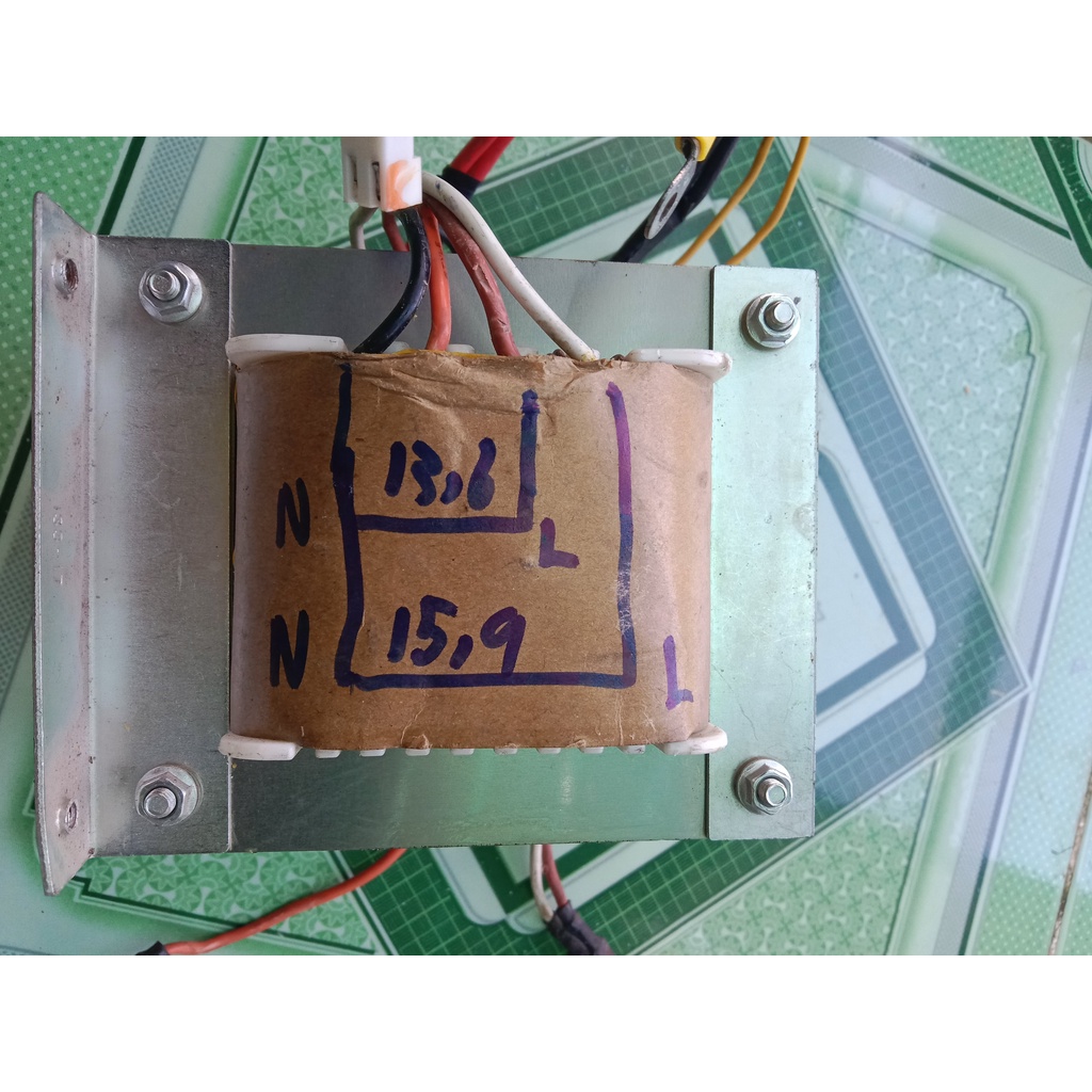 Biến Áp tháo UPS dùng làm sạc bình hoặc chế INVERTER kích điện