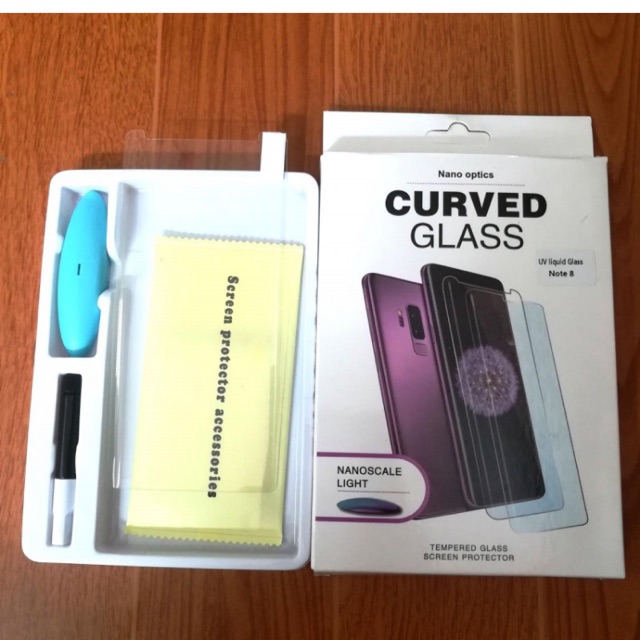 Dán full màn UV samsung note 8