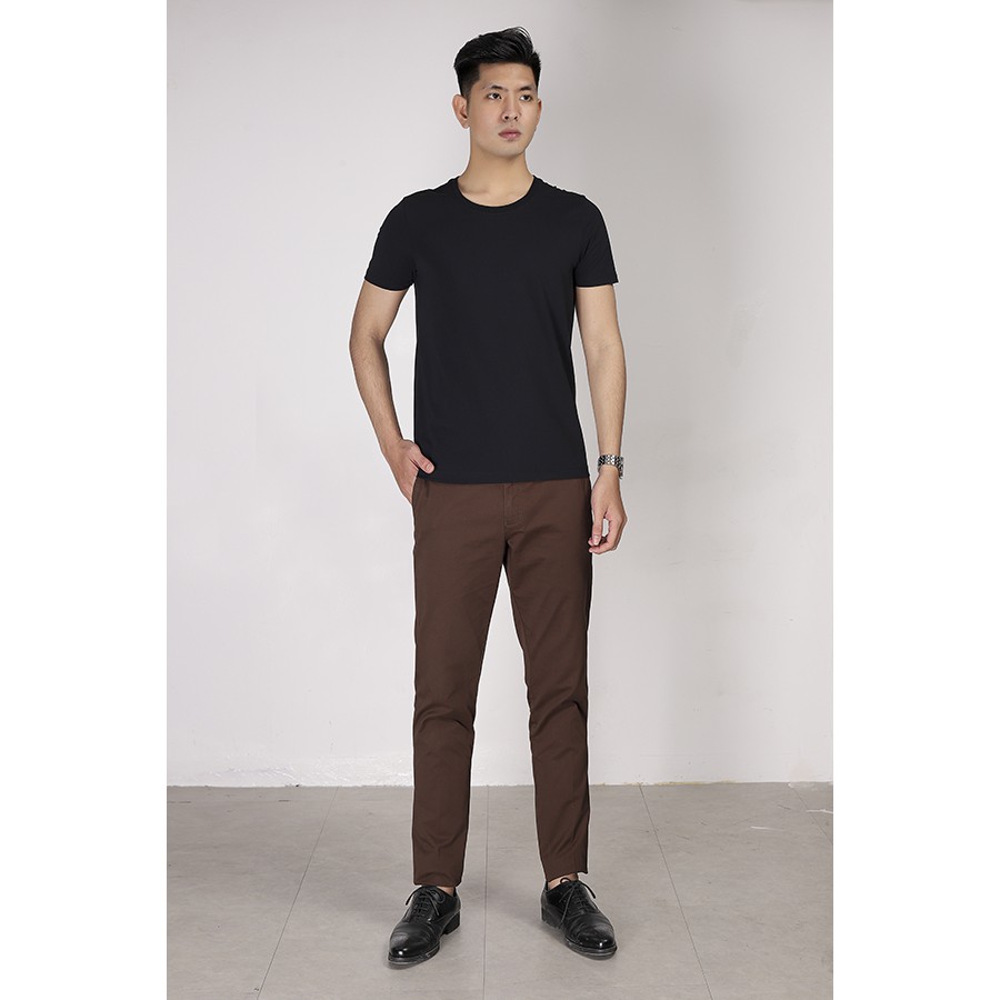 Áo thun nam ARISTINO ngắn tay không cổ ATS025S8 slim- 3 màu(S-M-L-XL)