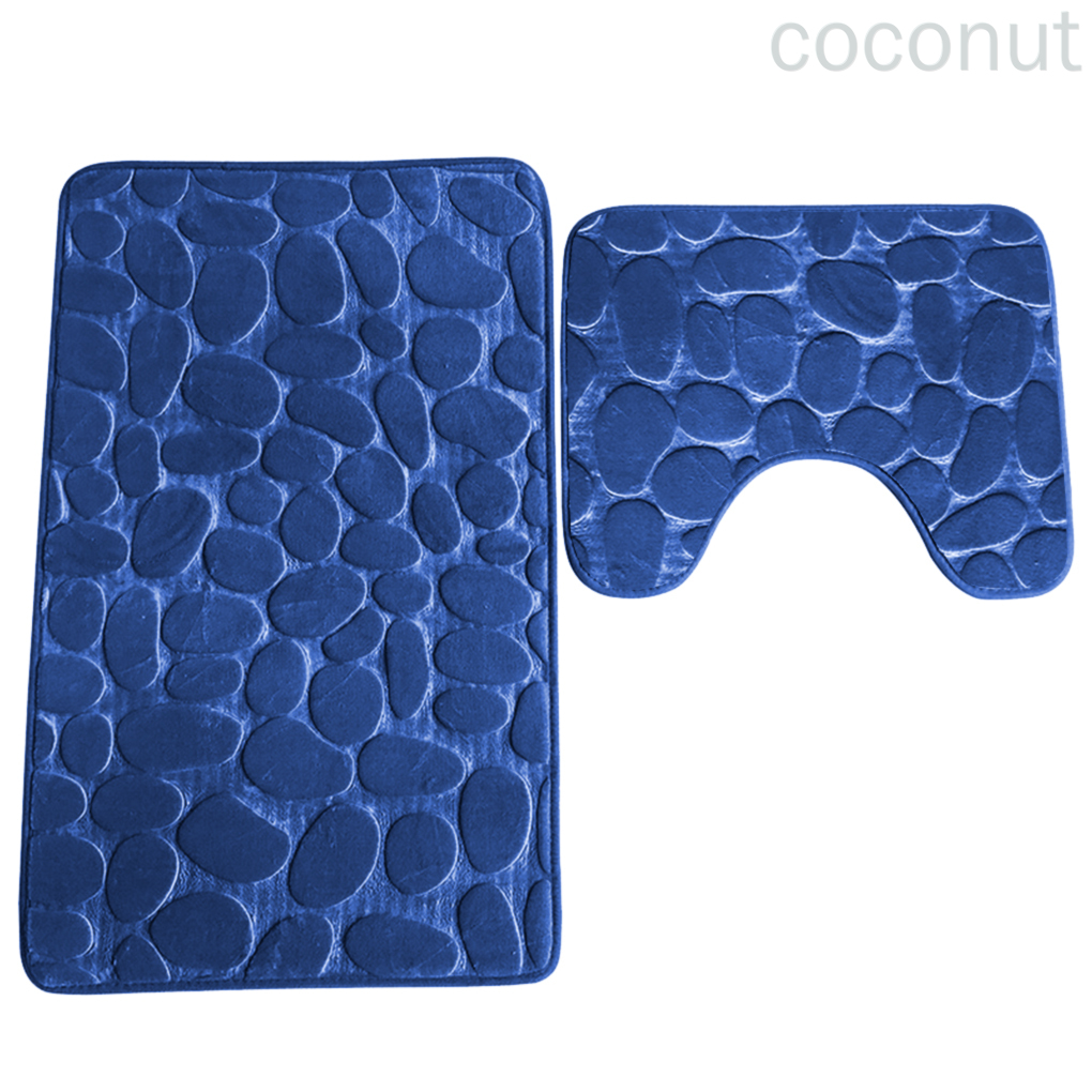 Bộ 2 thảm lót cửa chùi chân Chống Trượt Siêu Thấm Hút | BigBuy360 - bigbuy360.vn